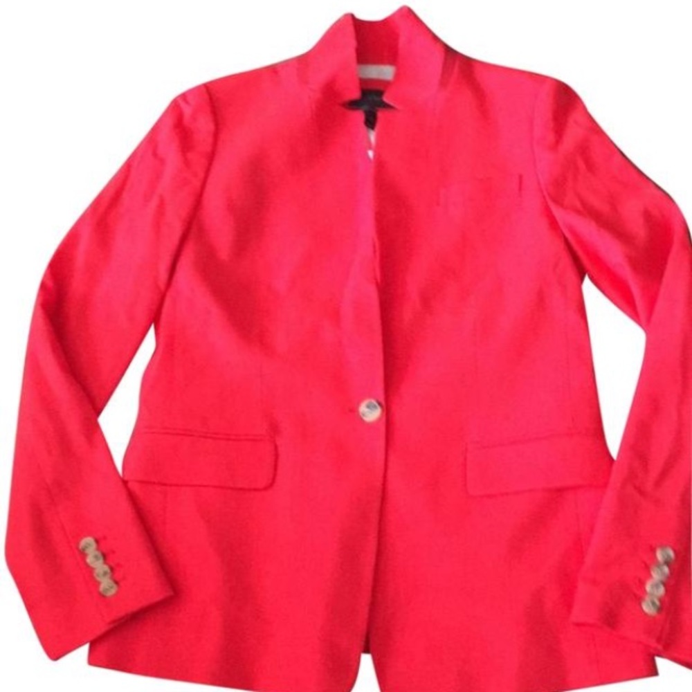 J.Crew Blazer crimson red.